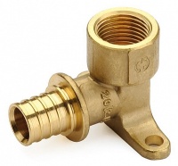 Угольник настенный с креплением Stout 20xRp 1/2