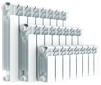Биметаллический секционный радиатор Rifar Base 500 /8 секций