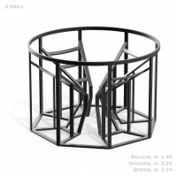 Обрешетка Полимер-Групп для KV 3000 литров