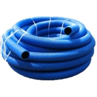 Труба дренажная двухслойная NASHORN ПНД/ПВД с перфорацией d110 без фильтра, 50 м