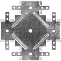 Соединитель профилей SoundGuard одноуровневый Краб 0.9 мм (60х27 мм)										