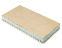 Панель Ruspanel Сэндвич фанера 6+XPS 40+фанера 6 1200х600х52 мм