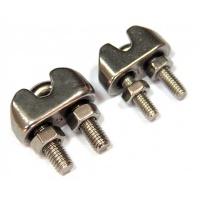 Зажим для троса Unipump нержавейка 4 мм