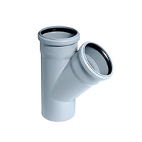 Тройник для внутренней канализации Ostendorf HTEA 110/50*45 гр.
