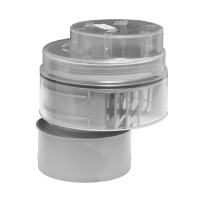 Канализационный воздушный клапан McALPINE 110 мм гладкий MRAA1PS-CLEAR