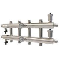 Распределительный коллектор отопления Прокситерм GK 32-5 85 кВт, 5 контуров