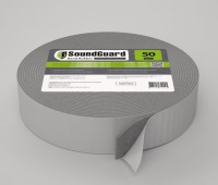 Демпферная виброгасящая лента SoundGuard ВиброЛента 50х4 мм (12 м.п/рул)