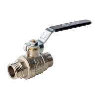 Кран шаровой Stout полнопроходной 1/2 НН, рычаг