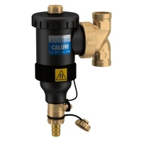 Дешламатор с магнитом Caleffi Dirtmag 1" вертикальная/горизонтальная установка