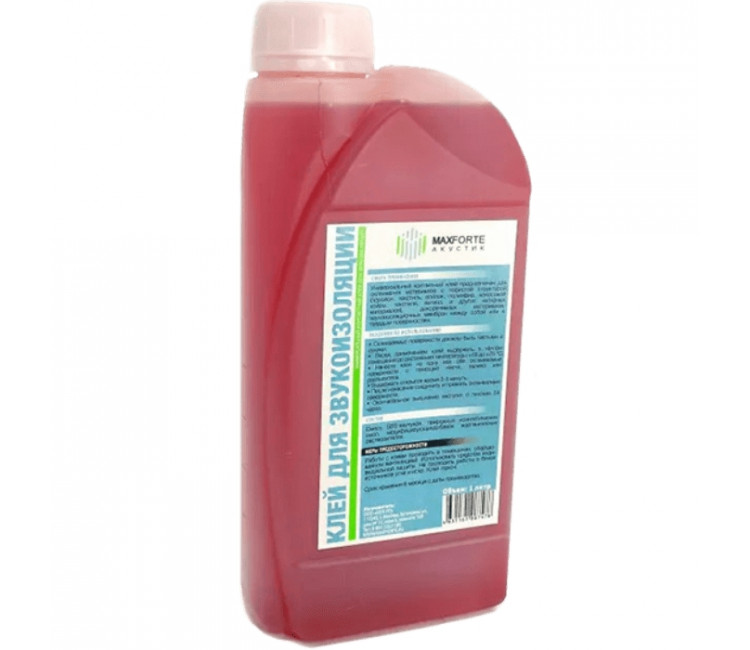 Клей для звукоизоляции МаксФорте банка 1л