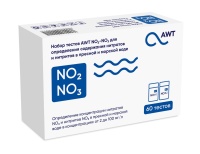 AWT набор тестов NO2, NO3 (нитриты и нитраты от 2-100 мг/л. 60 тестов)