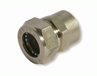 Муфта соединительная Lavita 20 x 3/4" ВР (никелированная) для нержавеющей трубы