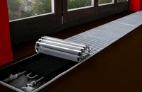 Внутрипольный конвектор с естественной конвекцией КЗТО Бриз 200x80x4200 1то