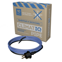 Греющий кабель IQWATT CLIMATIQ PIPE 2 м саморегулирующийся внутри трубы