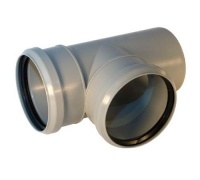 Тройник Политэк 32-32-90° для внутренней канализации