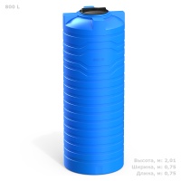 Емкость для воды Полимер-Групп N 800 литров