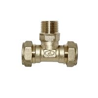 Тройник Lavita 20 x 3/4" НР x 20 для нержавеющей трубы