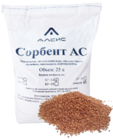 Фильтрующий материал АЛСИС Сорбент АС 25 л для обезжелезивания фр. 0,3-0,7мм