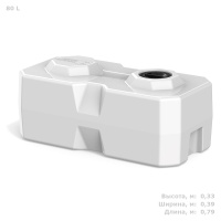 Емкость Полимер-Групп T 80 литров