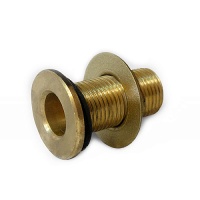 Отвод из бака в сборе ЭкоПром 1 1/2 дюйма, латунь